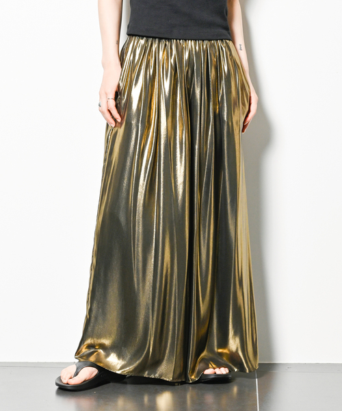 セール】SHEER METALLIC EASY パンツ（その他パンツ）｜CITYSHOP  