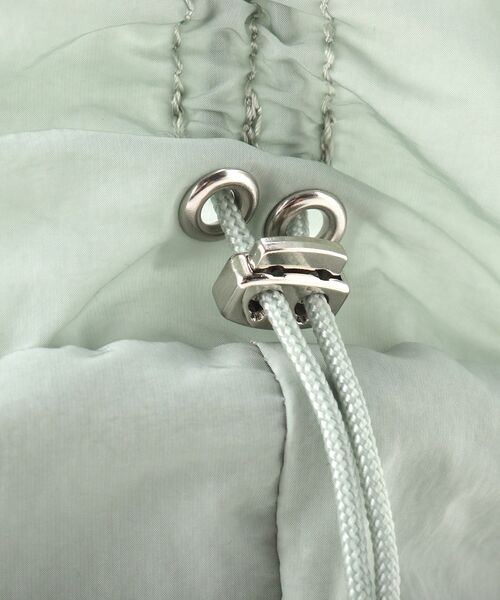 OPAQUE.CLIP（オペークドットクリップ）の「◆【軽量/長さ調整可能2WAY】フリルワンハンドルショルダーバッグ（ショルダーバッグ・レディース・ライトグレー/グリーン系その他5/パープル/ブラック・00）」の19枚目の写真