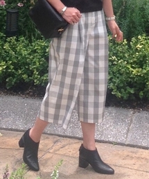 JOURNAL STANDARD | 高密cotton-check ワイドガウチョパンツ#(その他パンツ)