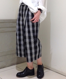 JOURNAL STANDARD | 高密cotton-check ワイドガウチョパンツ#(その他パンツ)