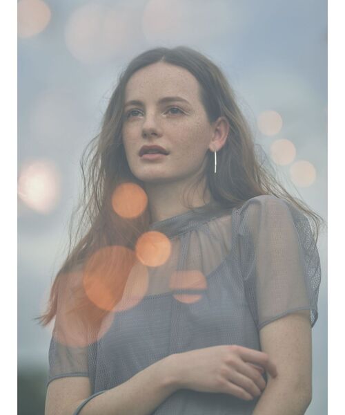 RESEXXY（リゼクシー）の「パワショルレースブラウス（シャツ/ブラウス・レディース・ブルー/アイボリー/ブラック・FREE）」の9枚目の写真