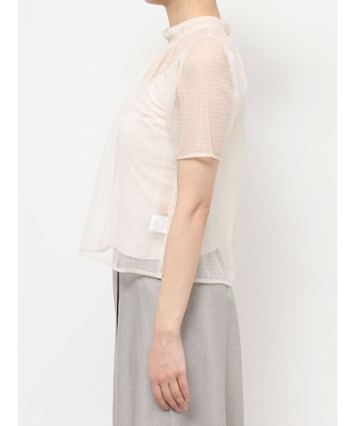 RESEXXY（リゼクシー）の「パワショルレースブラウス（シャツ/ブラウス・レディース・ブルー/アイボリー/ブラック・FREE）」の12枚目の写真