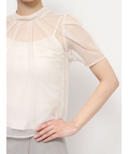 RESEXXY（リゼクシー）の「パワショルレースブラウス（シャツ/ブラウス・レディース・ブルー/アイボリー/ブラック・FREE）」の15枚目の写真