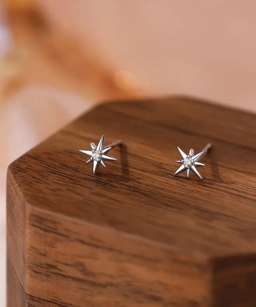 NOLITA LABORATORY(ノリータラボラトリー)の「【 NOLITA / ノリータ 】スター スタッド ピアス(ピアス(両耳用)・レディース・シルバー/ゴールド・FREE)」の9枚目の写真