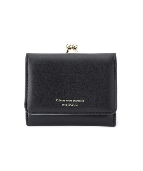 ROPE' PICNIC(ロペピクニック)の「がま口三つ折りウォレット(財布・レディース・ベージュ/ブラック/イエロー系その他/ゴールド/ピンク・FREE)」の6枚目の写真