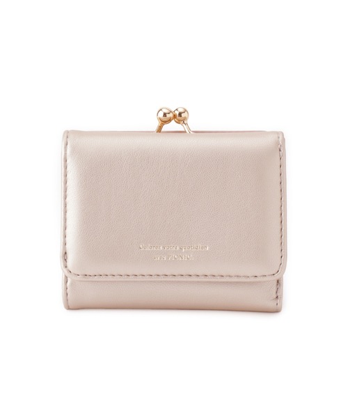 ROPE' PICNIC(ロペピクニック)の「がま口三つ折りウォレット(財布・レディース・ベージュ/ブラック/イエロー系その他/ゴールド/ピンク・FREE)」の10枚目の写真