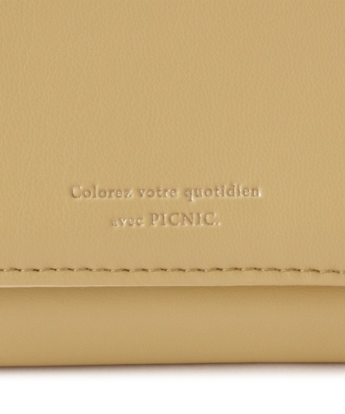 ROPE' PICNIC(ロペピクニック)の「がま口三つ折りウォレット(財布・レディース・ベージュ/ブラック/イエロー系その他/ゴールド/ピンク・FREE)」の15枚目の写真