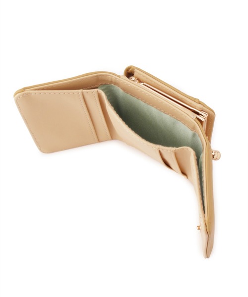 ROPE' PICNIC(ロペピクニック)の「がま口三つ折りウォレット(財布・レディース・ベージュ/ブラック/イエロー系その他/ゴールド/ピンク・FREE)」の16枚目の写真