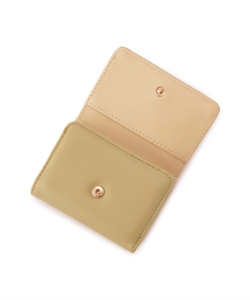 ROPE' PICNIC(ロペピクニック)の「がま口三つ折りウォレット(財布・レディース・ベージュ/ブラック/イエロー系その他/ゴールド/ピンク・FREE)」の18枚目の写真