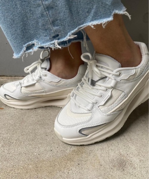 D.A.T.E.（デイト）の「D.A.T.E.（デイト）VELA WHITE（スニーカー・レディース・ホワイト・36/37/38/39）」の3枚目の写真