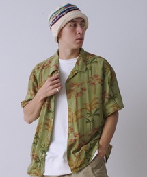 Universal Style Wear オーバーダイ リーフ シャツ