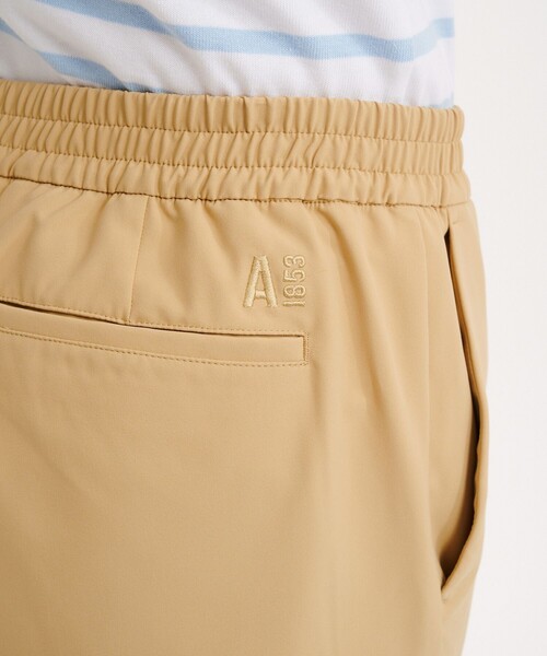 AIGLE(エーグル)の「撥水 ウエストゴム センタープレス スリムスキニーパンツ RP(チノパンツ・レディース・ブラック/ベージュ/ブラウン・36/38/40/34)」の10枚目の写真