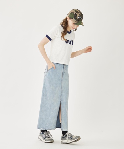 MILKFED.(ミルクフェド)の「BAR LOGO CAP(キャップ・レディース・マルチ/ブラック/オフホワイト/カモフラージュ・ONE SIZE)」の16枚目の写真