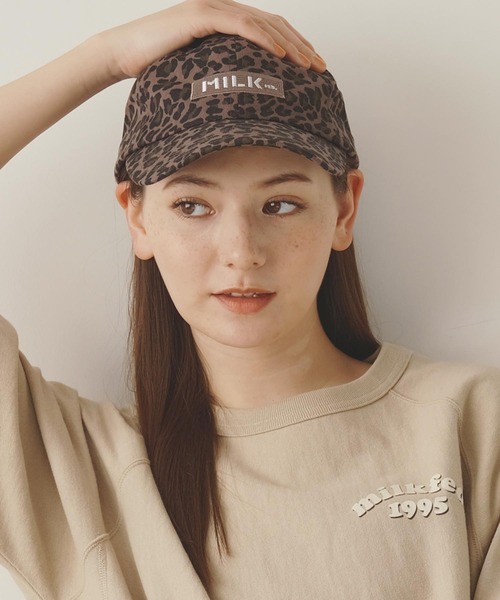 MILKFED.(ミルクフェド)の「BAR LOGO CAP(キャップ・レディース・マルチ/ブラック/オフホワイト/カモフラージュ・ONE SIZE)」の13枚目の写真