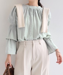 ミント」に該当するシャツ/ブラウス（リボン）ファッション通販 - ZOZOTOWN