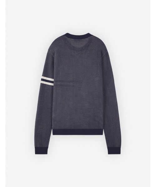 メゾンキツネ　FLASH FOX KNITTED MESH JUMPER Maison Kitsune（メゾンキツネ）の「FLASH FOX KNITTED MESH