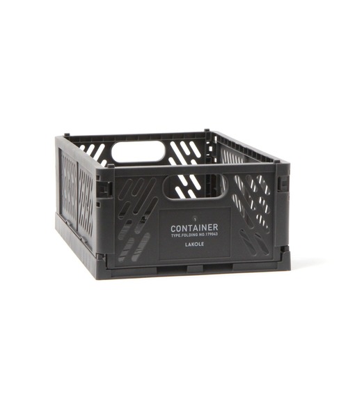 LAKOLE（ラコレ）の「デスクコンテナ(L) / 110649（収納グッズ・レディース・アイボリー/チャコール・FREE）」の3枚目の写真