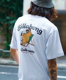 BILLABONG メンズ CALI BEAR Ｔシャツ 【2024年春夏モデル】/ビラボンカリフォルニアベアバックプリント半袖ワンポイントTシャツ
