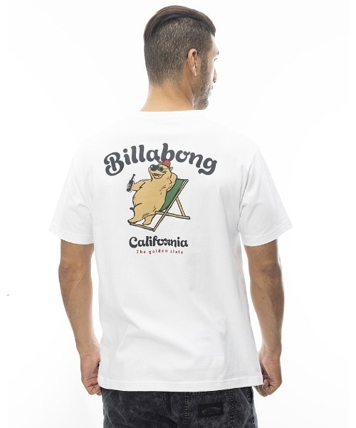 セール】BILLABONG メンズ CALI BEAR Tシャツ 【2024年春夏