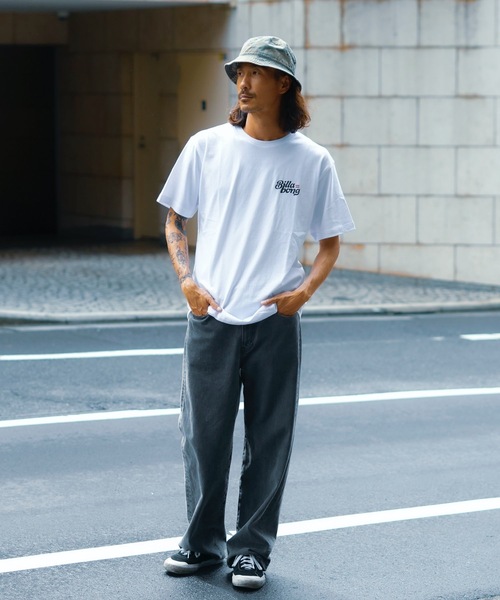 BILLABONG（ビラボン）の「BILLABONG メンズ CALI BEAR Ｔシャツ 【2024年春夏モデル】/ビラボンカリフォルニアベアバックプリント半袖ワンポイントTシャツ（Tシャツ/カットソー・メンズ・モスグリーン/ホワイト/サンドベージュ/ブラック・SMALL/MEDIUM/LARGE/X-LARGE）」の6枚目の写真