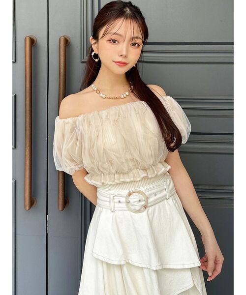 RESEXXY（リゼクシー）の「パールチェーンコンビネックレス（ネックレス・レディース・シルバー/ゴールド・FREE）」の6枚目の写真