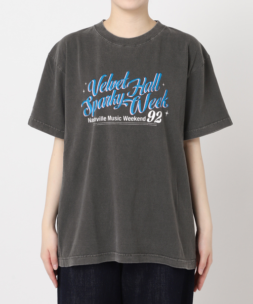 OUTDOOR PRODUCTS(アウトドアプロダクツ)の「GOOD ROCK SPEED ロゴTEE(Tシャツ/カットソー・レディース・ブラック系その他・FREE)」の3枚目の写真