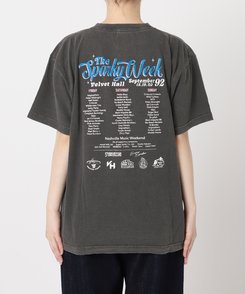 OUTDOOR PRODUCTS(アウトドアプロダクツ)の「GOOD ROCK SPEED ロゴTEE(Tシャツ/カットソー・レディース・ブラック系その他・FREE)」の5枚目の写真