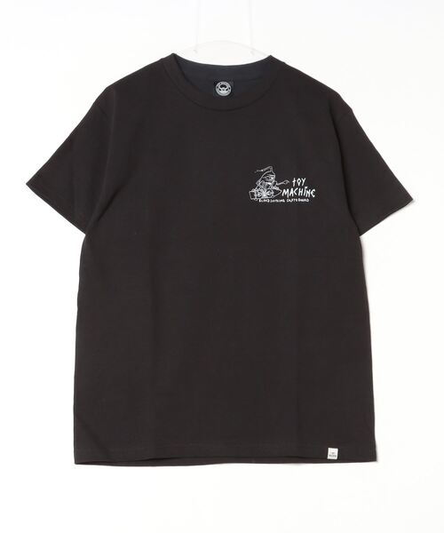 TOY MACHINE(トイ マシーン)の「【ムラサキスポーツ限定】TOY MACHINE/トイマシーン Tシャツ 半袖Tシャツ フロントプリント MTMSEST21(Tシャツ/カットソー・メンズ・ブラック/ホワイト・M/L/XL)」の4枚目の写真