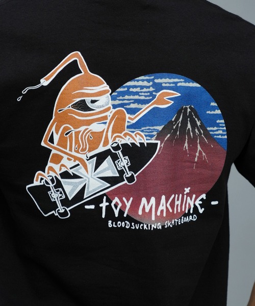 TOY MACHINE(トイ マシーン)の「【ムラサキスポーツ限定】TOY MACHINE/トイマシーン Tシャツ 半袖Tシャツ フロントプリント MTMSEST21(Tシャツ/カットソー・メンズ・ブラック/ホワイト・M/L/XL)」の7枚目の写真