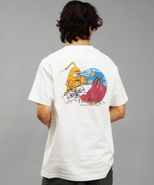 TOY MACHINE(トイ マシーン)の「【ムラサキスポーツ限定】TOY MACHINE/トイマシーン Tシャツ 半袖Tシャツ フロントプリント MTMSEST21(Tシャツ/カットソー・メンズ・ブラック/ホワイト・M/L/XL)」の22枚目の写真