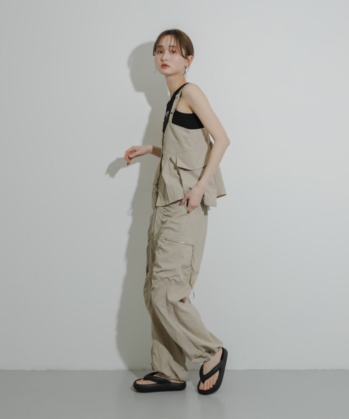 SENSE OF PLACE by URBAN RESEARCH（センスオブプレイスバイアーバンリサーチ）の「『WEB/一部店舗限定』トングクッションサンダル（サンダル・レディース・ブラック・23.5/24.5）」の8枚目の写真