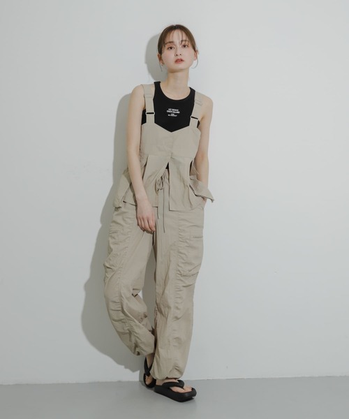 SENSE OF PLACE by URBAN RESEARCH（センスオブプレイスバイアーバンリサーチ）の「『WEB/一部店舗限定』トングクッションサンダル（サンダル・レディース・ブラック・23.5/24.5）」の4枚目の写真