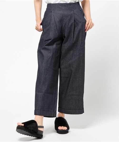 Chico（チコ）の「スラックスフレアPT（その他パンツ・レディース・その他18/ネイビー/ベージュ・FREE）」の22枚目の写真