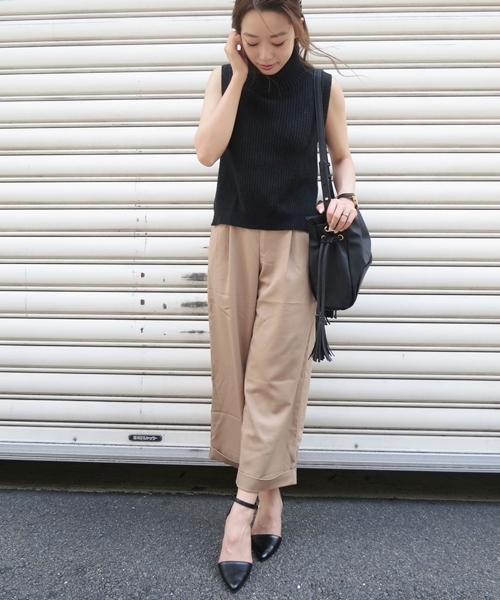 Chico（チコ）の「スラックスフレアPT（その他パンツ・レディース・その他18/ネイビー/ベージュ・FREE）」の20枚目の写真