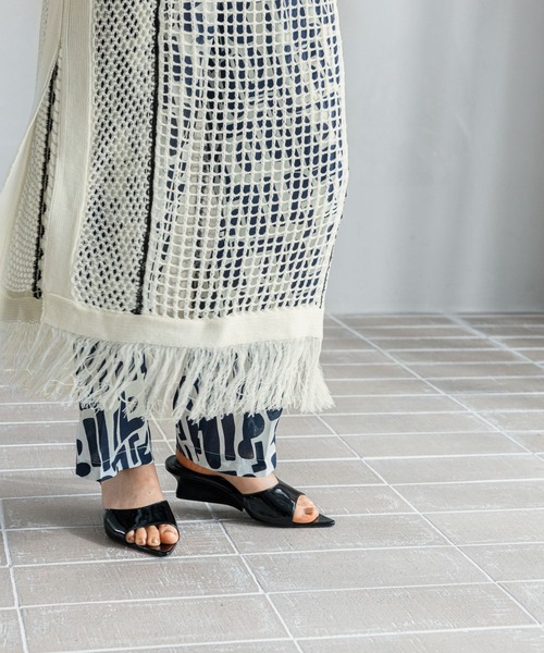 LEPSIM（レプシィム）の「【FOR I SERIES】7ゲージメッシュワンピース　121116（ワンピース・レディース・アイボリー/ブラウン・FREE）」の17枚目の写真