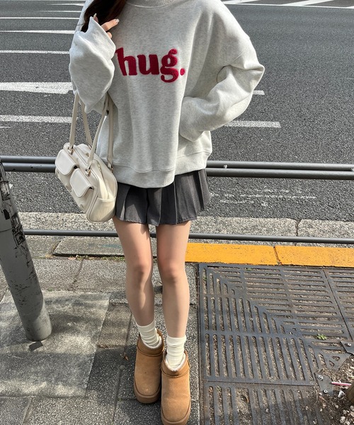 RiLi（リリ）の「ダブルポケットハンドバッグ【RL】（ハンドバッグ・レディース・ホワイト/ブラック/レッド・FREE）」の19枚目の写真