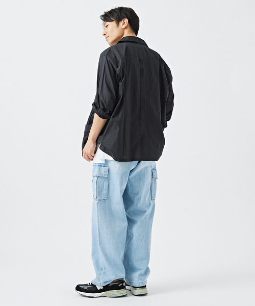 B.C STOCK(ベーセーストック)の「ローン キューバシャツ(シャツ/ブラウス・メンズ・ホワイト/ブラック/グリーン/ピンク・MEDIUM/LARGE)」の9枚目の写真