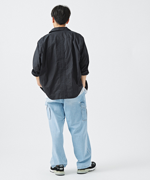 B.C STOCK(ベーセーストック)の「ローン キューバシャツ(シャツ/ブラウス・メンズ・ホワイト/ブラック/グリーン/ピンク・MEDIUM/LARGE)」の10枚目の写真