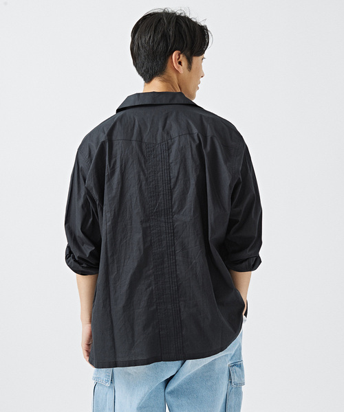 B.C STOCK(ベーセーストック)の「ローン キューバシャツ(シャツ/ブラウス・メンズ・ホワイト/ブラック/グリーン/ピンク・MEDIUM/LARGE)」の14枚目の写真