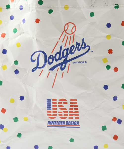 INFIELDER DESIGN（インフィールダーデザイン）の「INFIELDER DESIGN / インフィールダーデザイン MLB タイペック YYB（トートバッグ・メンズ・ホワイト×ホワイト/ホワイト/ホワイト系その他・FREE）」の10枚目の写真