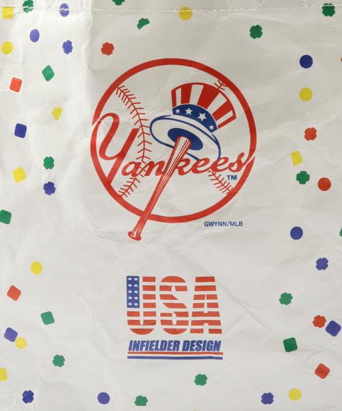 INFIELDER DESIGN（インフィールダーデザイン）の「INFIELDER DESIGN / インフィールダーデザイン MLB タイペック YYB（トートバッグ・メンズ・ホワイト×ホワイト/ホワイト/ホワイト系その他・FREE）」の11枚目の写真