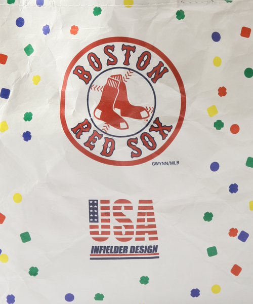 INFIELDER DESIGN（インフィールダーデザイン）の「INFIELDER DESIGN / インフィールダーデザイン MLB タイペック YYB（トートバッグ・メンズ・ホワイト×ホワイト/ホワイト/ホワイト系その他・FREE）」の12枚目の写真