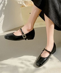 STYLEBLOCK（スタイルブロック）の「ストラップ付きフラットパンプス（パンプス）」