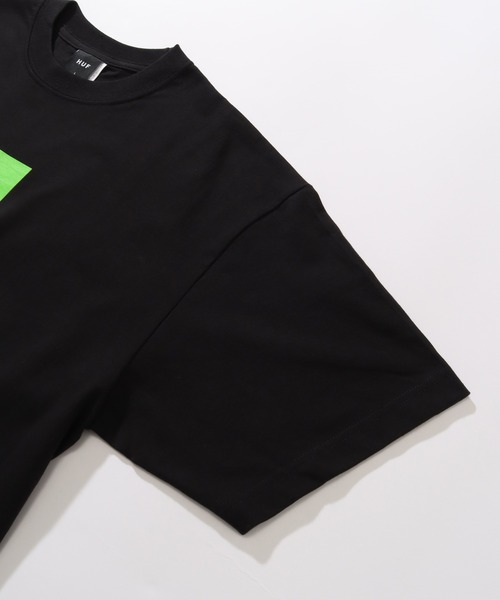HUF（ハフ）の「【HUF/ハフ】HUF SET BOX S/S TEE / ボックスロゴ ショートスリーブTシャツ（Tシャツ/カットソー・メンズ・ブラック/クリーム/セージグリーン/ホワイト・S/M/L/XL/XXL）」の10枚目の写真