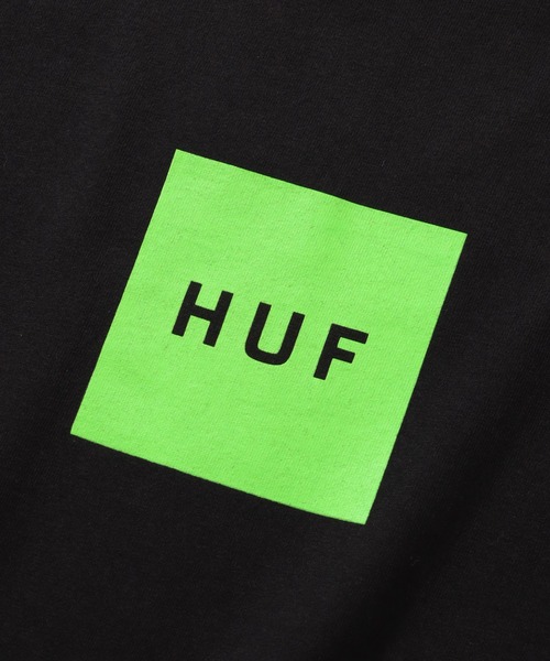 HUF（ハフ）の「【HUF/ハフ】HUF SET BOX S/S TEE / ボックスロゴ ショートスリーブTシャツ（Tシャツ/カットソー・メンズ・ブラック/クリーム/セージグリーン/ホワイト・S/M/L/XL/XXL）」の11枚目の写真