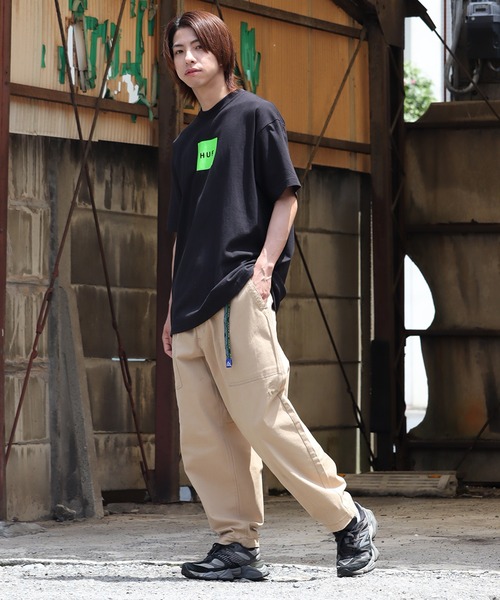 HUF（ハフ）の「【HUF/ハフ】HUF SET BOX S/S TEE / ボックスロゴ ショートスリーブTシャツ（Tシャツ/カットソー・メンズ・ブラック/クリーム/セージグリーン/ホワイト・S/M/L/XL/XXL）」の18枚目の写真