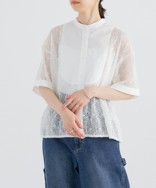 【タグ付き新品】C/Peコードレースブラウス セール】C/Peコードレースブラウス（シャツ/ブラウス）｜URBAN