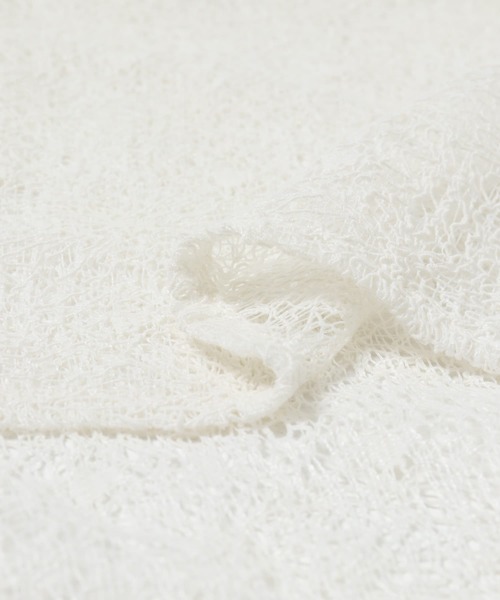 URBAN RESEARCH（アーバンリサーチ）の「C/Peコードレースブラウス（シャツ/ブラウス・レディース・ホワイト/ブラック・FREE）」の6枚目の写真