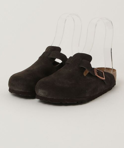 BIRKENSTOCK(ビルケンシュトック)の「ビルケンシュトック BIRKENSTOCK Boston LEVE Mocca(サンダル・メンズ・ダークブラウン・28.0cm/27.0cm/26.5cm/26.0cm/25.0cm/24.5cm/24.0cm/23.0cm)」の1枚目の写真