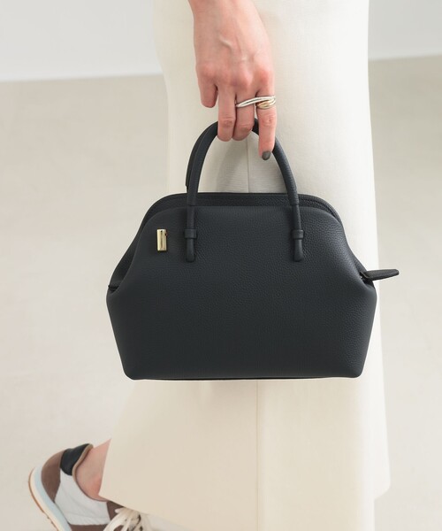 Demi-Luxe BEAMS（デミルクス ビームス）の「PUNTI. / WALTZ ハンドバッグ（トートバッグ・レディース・ブラウン系その他4/ブラウン/チャコールグレー/ホワイト系その他2・ONE SIZE）」の3枚目の写真